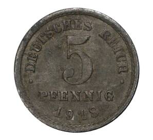 5 пфеннигов 1918 года Е Германия — Фото №1