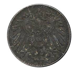 5 пфеннигов 1920 года D Германия — Фото №2