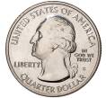 Монета 25 центов (1/4 доллара) 2019 года S США «Национальные парки — №48 Национальный монумент воинской доблести в Тихом океане» (Артикул M2-31058)