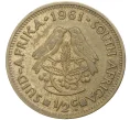 Монета 1/2 цента 1961 года ЮАР (Артикул K11-4393)