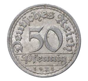 50 пфеннигов 1921 года A Германия