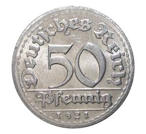 50 пфеннигов 1921 года D Германия — Фото №1
