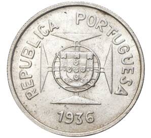 1/2 рупии 1936 года Португальская Индия
