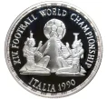 Монета 5 фунтов 1990 года Египет «Чемпионат мира по футболу 1990 в Италии — Пирамида» (Артикул K11-4536)