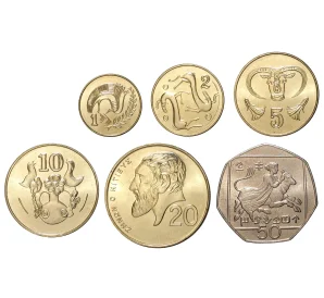 Набор монет 2004 года — Кипр
