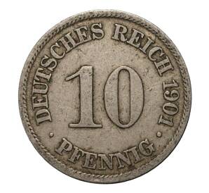 10 пфеннигов 1901 года А — Фото №1