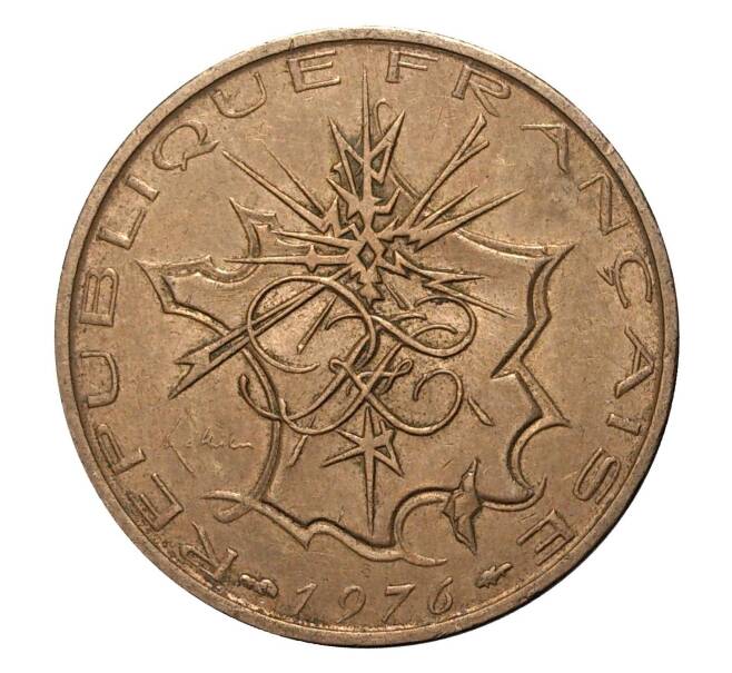 Монета 10 франков 1976 года (Артикул: M2-1926) — Фото №1