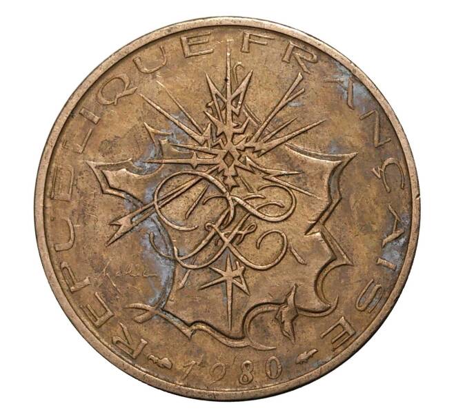 Монета 10 франков 1980 года Франция (Артикул: M2-1929) — Фото №1