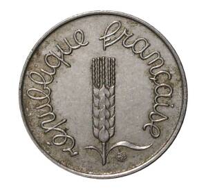 1 сантим 1963 года Франция — Фото №2