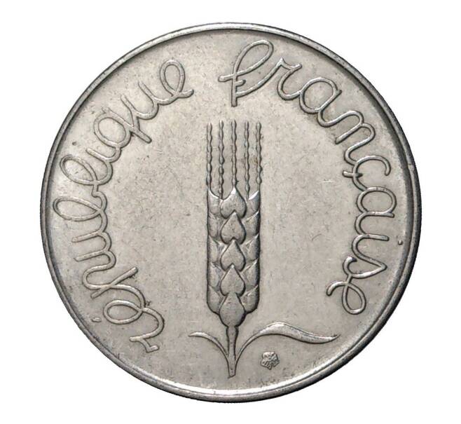 Монета 5 сантимов 1964 года Франция (Артикул: M2-1948) — Фото №2