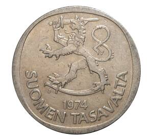 1 марка 1974 года — Фото №2
