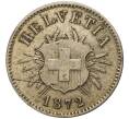 Монета 5 раппенов 1872 года Швейцария (Артикул M2-55874)