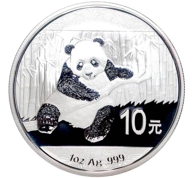 Монета 10 юаней 2014 года Китай «Панда» (Артикул K11-5264)