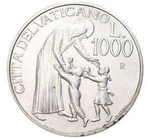 1000 лир 1996 года Ватикан