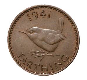 1 фартинг 1941 года — Фото №1