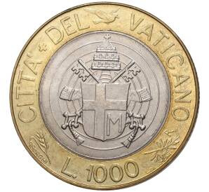 1000 лир 1998 года Ватикан