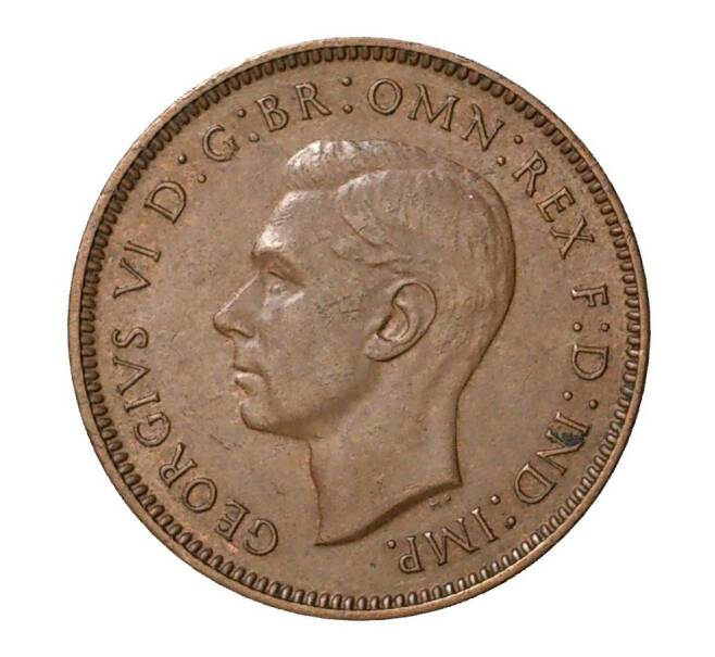 Монета 1 фартинг 1946 года (Артикул: M2-1996) — Фото №2