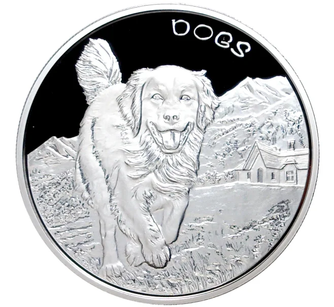 Монета 50 центов 2022 года Фиджи «Собаки» (Артикул M2-54772)