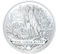 Монета 1 доллар 2022 года Австралия «Гербы Австралии — Новый Южный Уэльс» (Артикул M2-55910)
