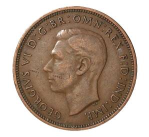 1/2 пенни 1941 года — Фото №2