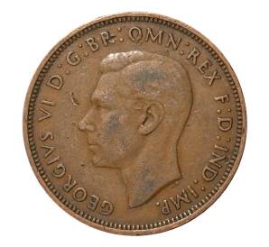 1/2 пенни 1942 года — Фото №2