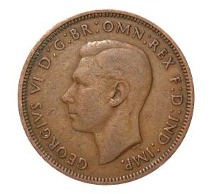 1/2 пенни 1944 года — Фото №2