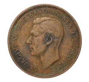 1/2 пенни 1946 года Великобритания — Фото №2