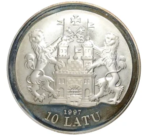 10 лат 1997 года Латвия «800 лет Риге — XVII век»