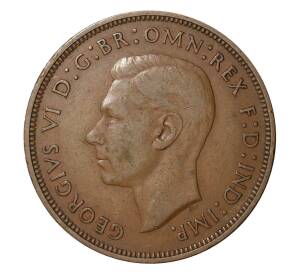 1 пенни 1938 года — Фото №2