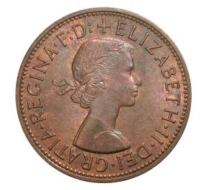 1 пенни 1962 года — Фото №2