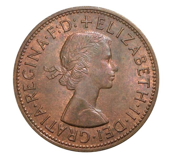 Монета 1 пенни 1962 года (Артикул: M2-2030) — Фото №2