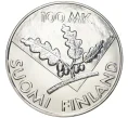 Монета 100 марок 1995 года Финляндия «50 лет ООН» (Артикул M2-55911)