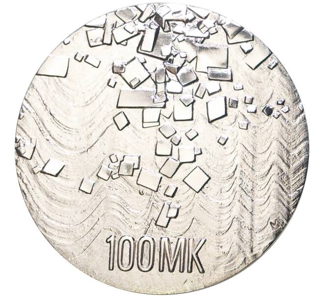 100 марок 1992 года Финляндия «75 лет независимости» (Артикул M2-55914)