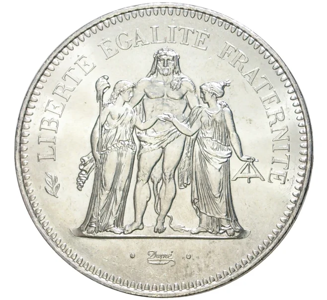 Монета 50 франков 1979 года Франция (Артикул M2-55923)