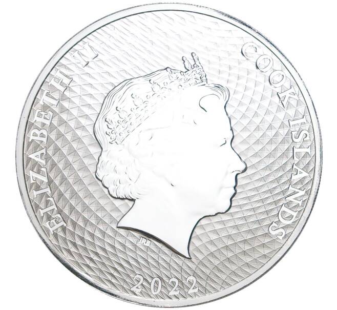 Монета 1 доллар 2022 года Острова Кука «Парусник HMS Bounty» (Артикул M2-55945)