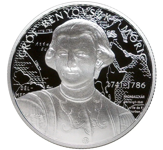 Монета 10000 форинтов 2021 года Венгрия «235 лет со дня рождения Морица Августа Беневского» (Артикул M2-55948)