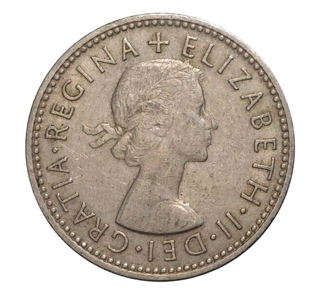 Монета 1 шиллинг 1954 года (Артикул: M2-2041) — Фото №2