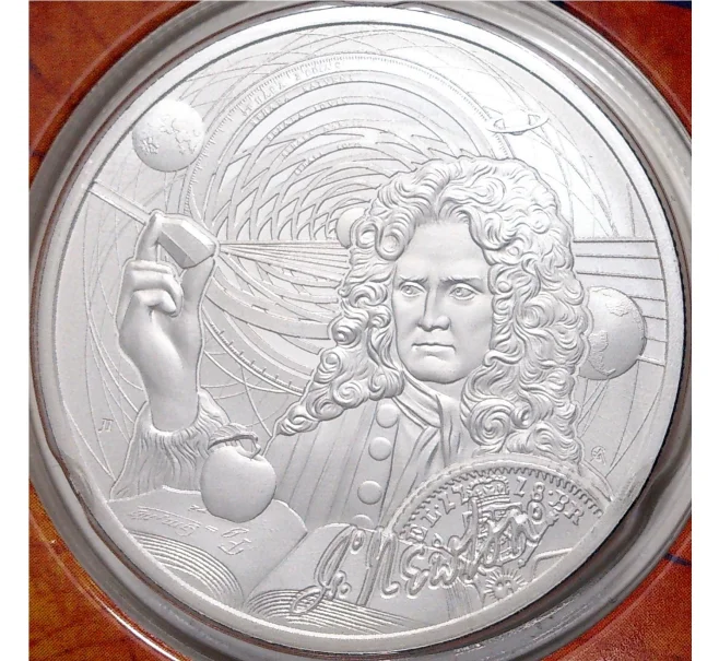 Монета 2 доллара 2022 года Ниуэ «Иконы инноваций — Леонардо да Винчи» (Артикул M2-55969)