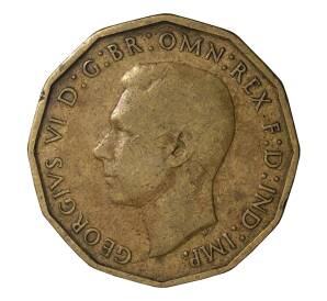 3 пенса 1941 года — Фото №2