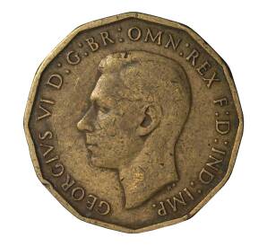 3 пенса 1942 года — Фото №2