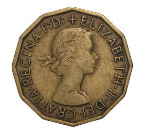 3 пенса 1964 года — Фото №2