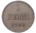 Монета 1 пенни 1900 года Русская Финляндия (Артикул M1-45349)