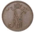 Монета 1 пенни 1912 года Русская Финляндия (Артикул M1-45383)