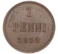 Монета 1 пенни 1912 года Русская Финляндия (Артикул M1-45384)