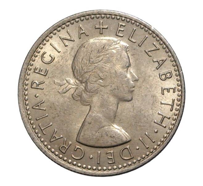 Монета 6 пенсов 1967 года (Артикул: M2-2071) — Фото №2