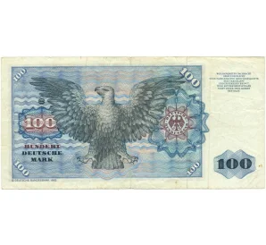 100 марок 1980 года Западная Германия (ФРГ)