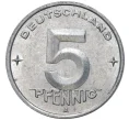 Монета 5 пфеннигов 1950 года А Восточная Германия (ГДР) (Артикул K11-5865)