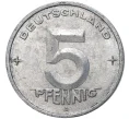 Монета 5 пфеннигов 1950 года А Восточная Германия (ГДР) (Артикул K11-5867)