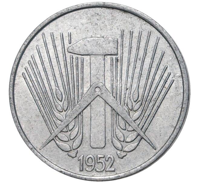 Монета 5 пфеннигов 1952 года А Восточная Германия (ГДР) (Артикул K11-5868)