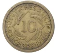 Монета 10 рейхспфеннигов 1925 года А Германия (Артикул K11-5877)